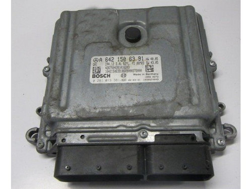 ECU Calculator Motor BOSCH MERCEDES-BENZ ML, A6421506391, 0281013381, CR412,