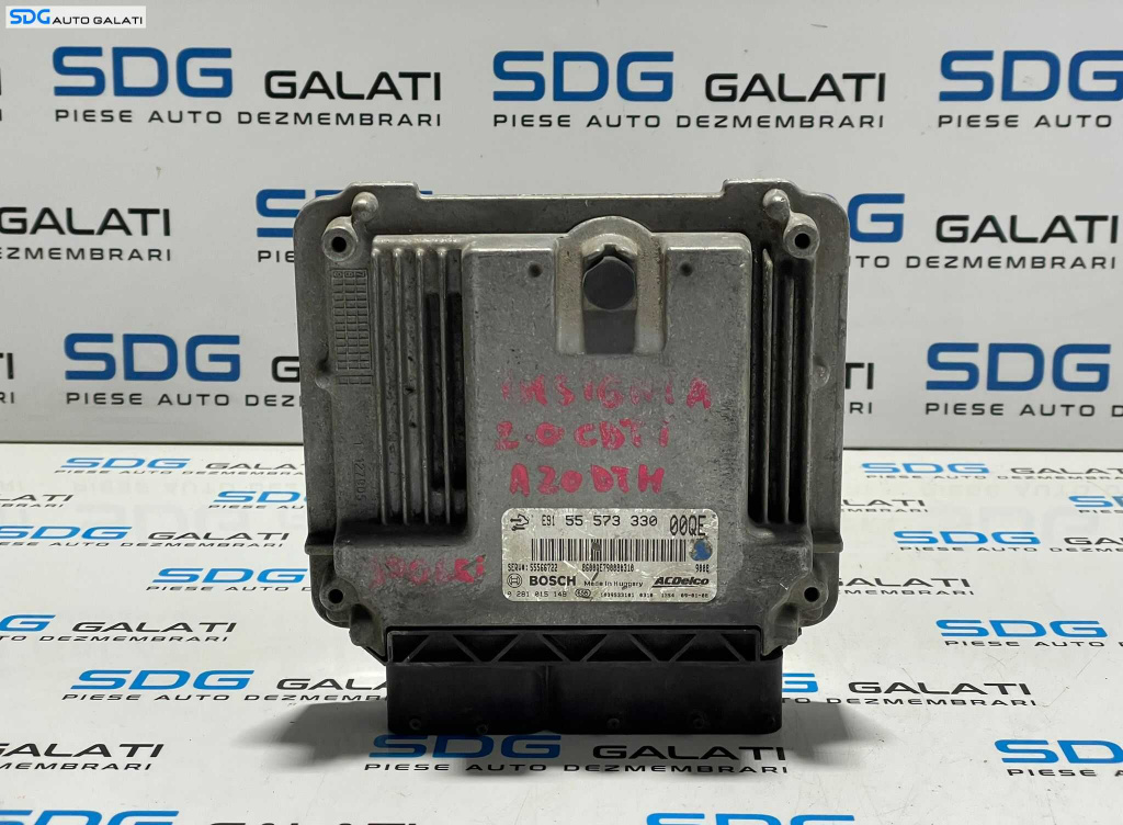 ECU Calculator Motor Bosch Opel Insignia 2.0 CDTI 2008 - 2013 Cod 55573330 0281015149 5556672 [L2811]