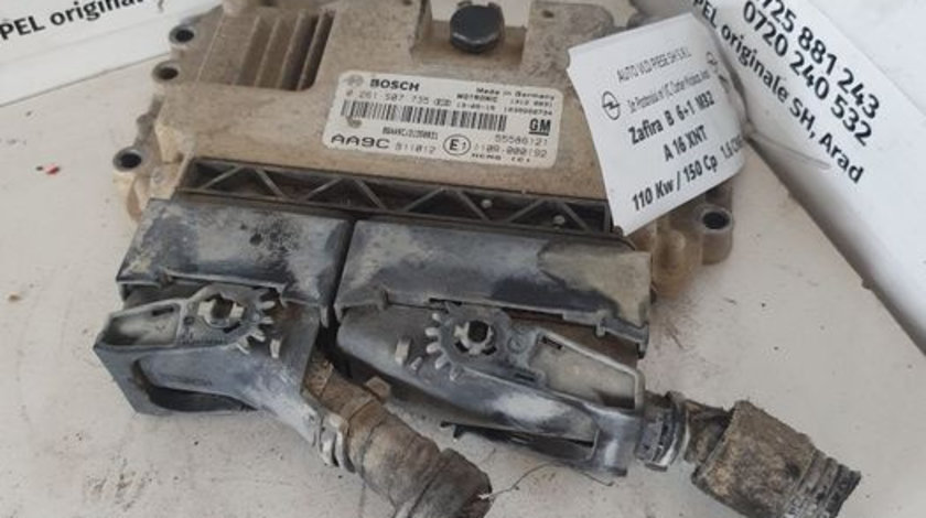 Ecu calculator Motor Bosch Opel Zafira B 1.6 benzina 55586121 AA9C