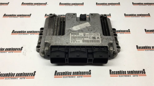 ECU Calculator Motor BOSCH PEUGEOT 206, 0281012528, EDC16C34, 9663475680, 9657699480,