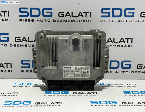 ECU Calculator Motor Bosch Peugeot 207 1.6 HDI 2006 - 2014 Cod 9662213180 0281013331 [L2902] [L2904]