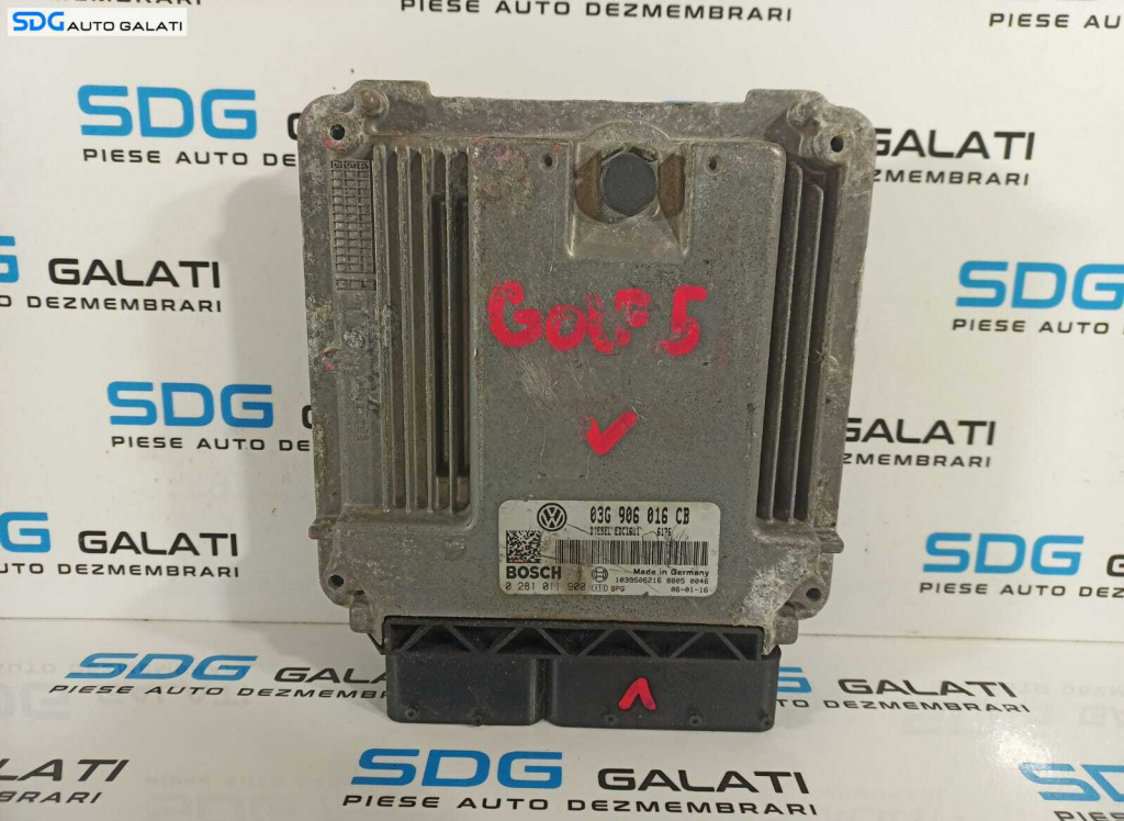 ECU Calculator Motor BOSCH Seat Altea 2.0 BKD 2004 - 2013 Cod 03G906016CB 0281011900 [L2226]