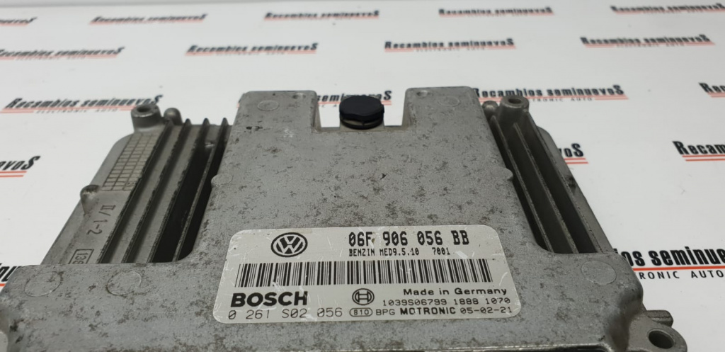 ECU Calculator Motor BOSCH SEAT LEON 0261S02056, MED9510, 06F906056BB,