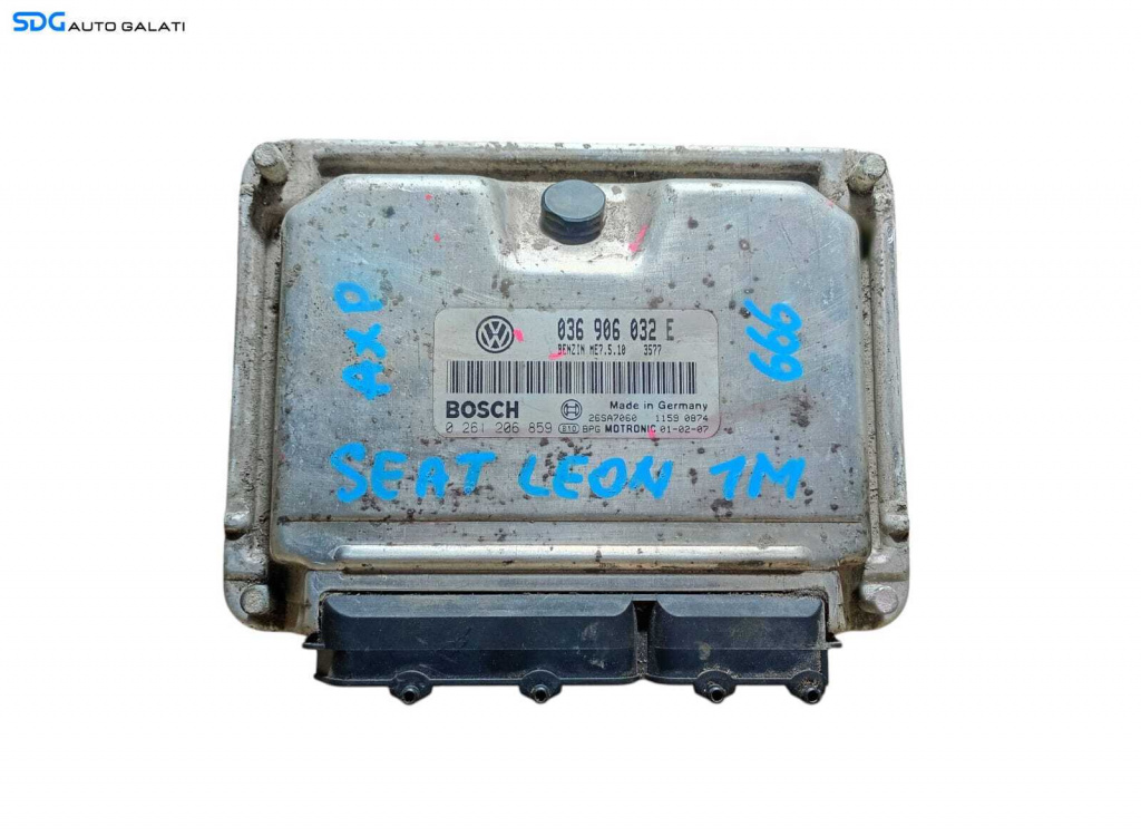 ECU Calculator Motor Bosch Seat Leon 1M 1.4 16V 1999 - 2005 Cod 036906032E 0261206859 [L6138]