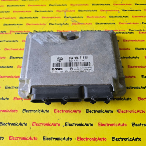 ECU Calculator Motor BOSCH SKODA OCTAVIA, 0261206924, M592, 06A906018HA,