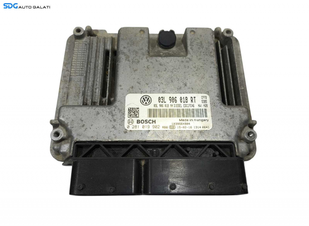 ECU Calculator Motor Bosch Skoda Superb 2 2.0 TDI CFF CFFB 2008 - 2015 Cod 03L906018RT 0281019902 [LR1623] [LR1624]