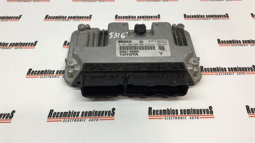ECU Calculator Motor BOSCH TOYOTA YARIS, 0261S04205, 896610DB60,