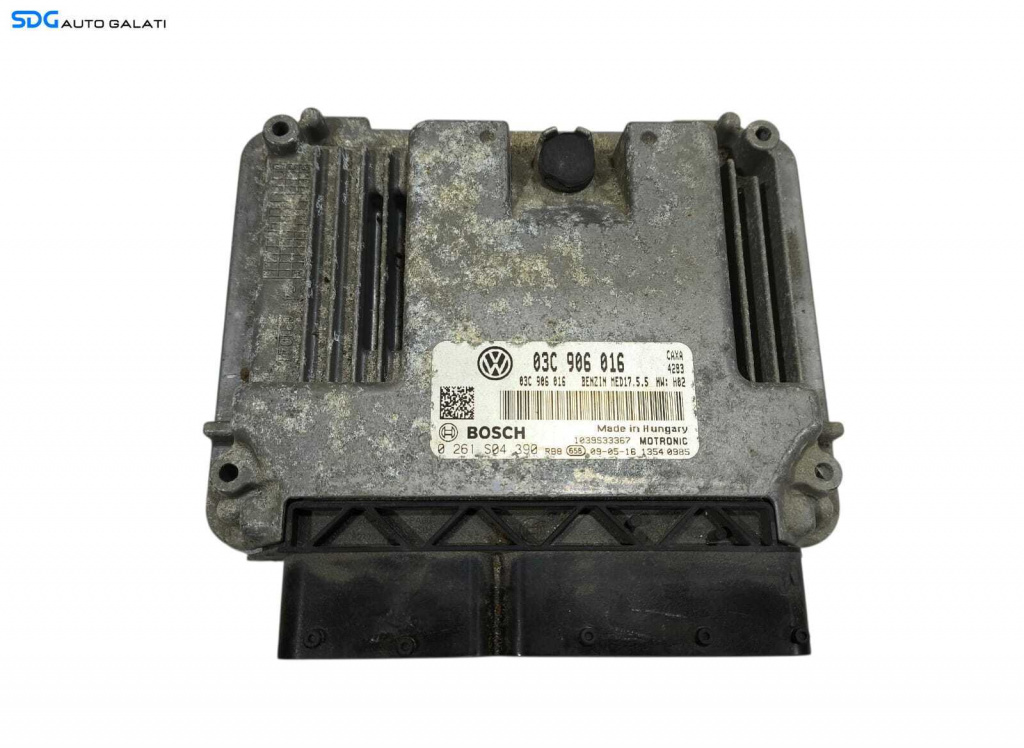 ECU Calculator Motor Bosch Volkswagen EOS 1.4 TSI CAXA 2006 - 2010 Cod 03C906016 0261S04390 [LR1614] [LR1615]