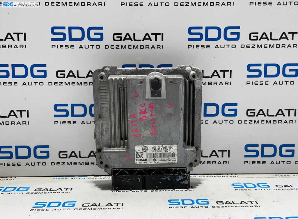 ECU Calculator Motor Bosch Volkswagen Jetta 3 MK3 1.9 BKC 2005 - 2011 Cod 03G906016JL 0281012751 [L3032] [L3033]