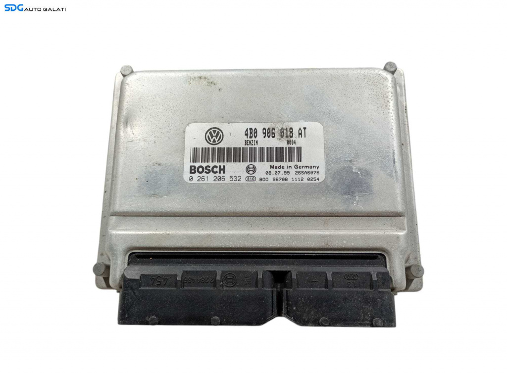 ECU Calculator Motor Bosch Volkswagen Passat B5 1.8 Benzina 1997 - 2001 Cod 4B0906018AT 0261206532 [LC0609] [LC0610]