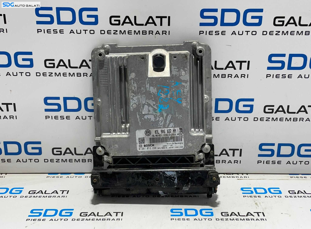 ECU Calculator Motor Bosch Volkswagen Tiguan 2007 - 2011 Cod 03L906022HM 03L906022G 0281015236 [L3027] [L3028]