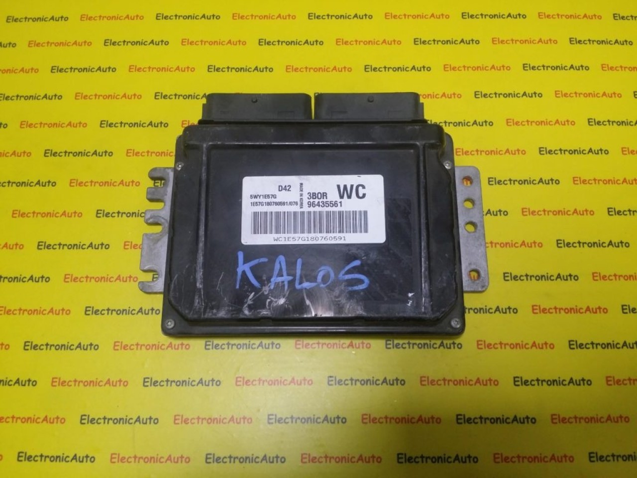 ECU Calculator Motor Chevrolet, 5WY1E57G, 96435561