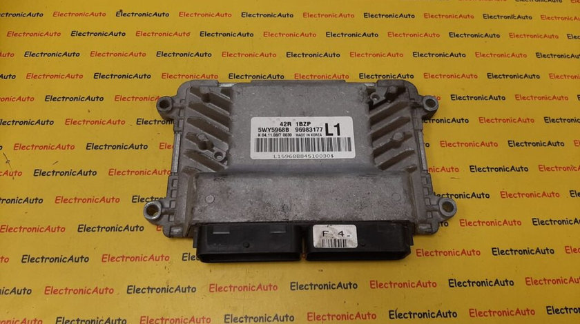 ECU Calculator motor Chevrolet Aveo 1.2 96983177, 5WY5968B