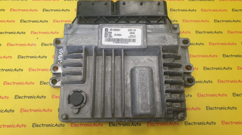 ECU Calculator motor Chevrolet Captiva 25190507, 28376848