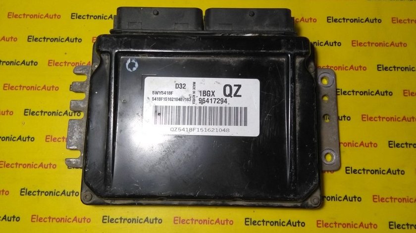 ECU Calculator motor Chevrolet Spark 96417294, 5WY5418F