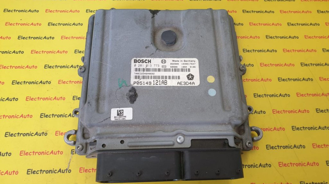 ECU Calculator motor Chrysler 300C 3.0CRD P05149121AB, 0281013773