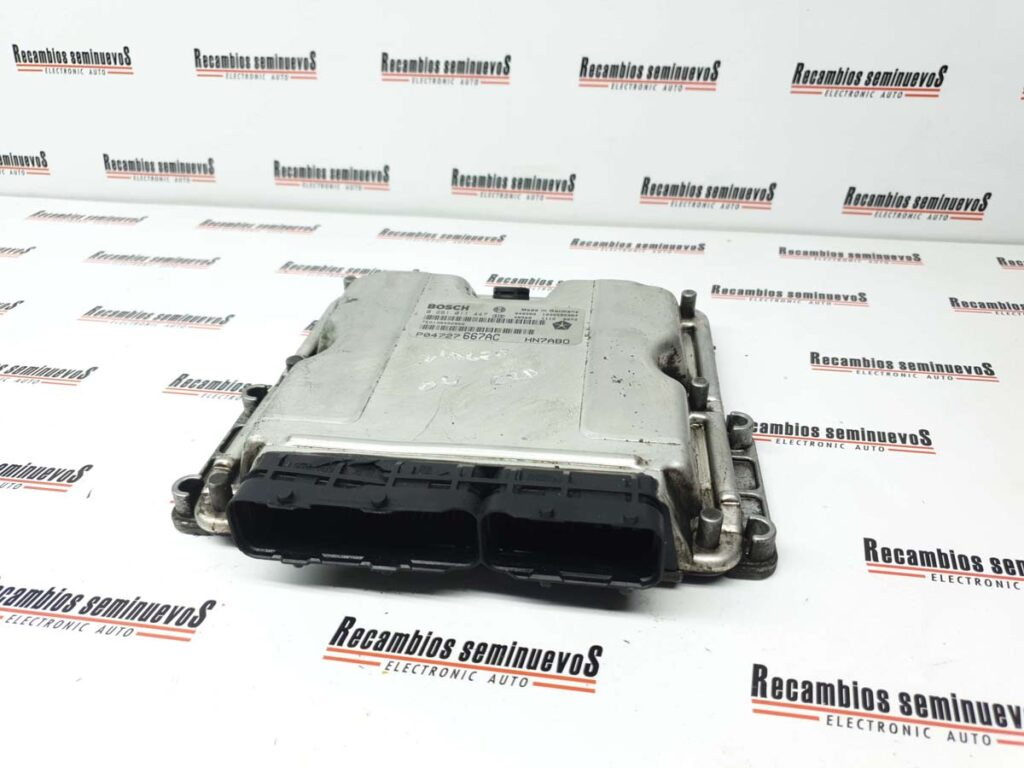 ECU Calculator Motor CHRYSLER GRAND VOYAGER, 0281011447, P04727667AC, HN7AB0,