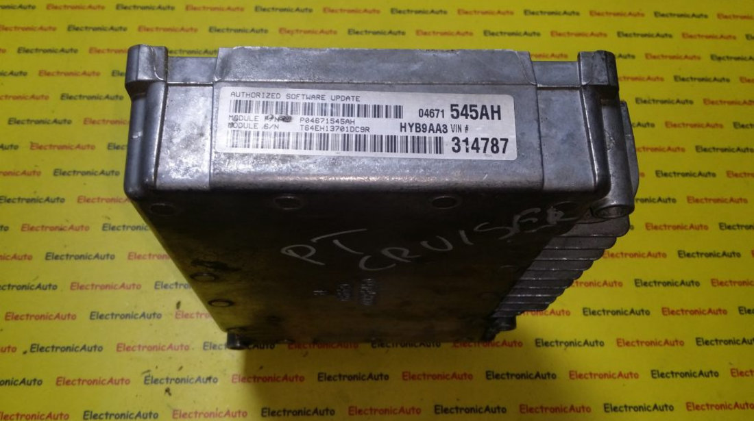 ECU Calculator Motor CHRYSLER, P04671545AH, HYB9AA3 270732