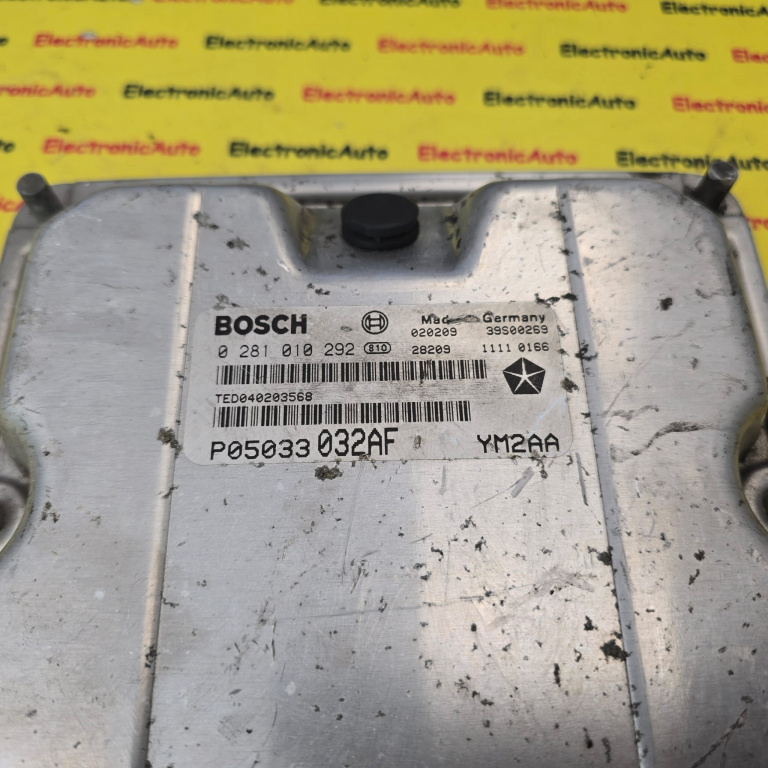 ECU Calculator Motor CHRYSLER PT CRUISER, 0281010292, P05033032AF, YM2AA,