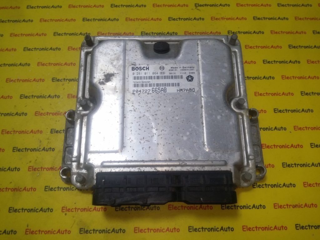 ECU Calculator motor Chrysler Voyager 2.5CRD P04727665AB, 0281011064