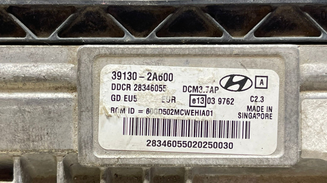 ECU Calculator Motor Cip Cheie Imobilizator Hyundai i30 1.4 CRDI 2011 - 2015 Cod 39130-2A600 28346055 [1962]