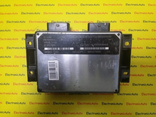 ECU Calculator Motor Citroen, 9661879080, 9650359580, R04080035C,