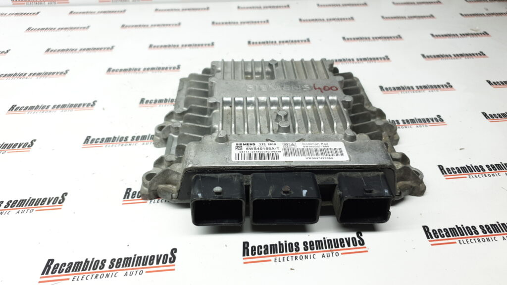ECU Calculator Motor CITROEN BERLINGO , 5WS40155AT, SID801A, 9653577680, 9647423380,