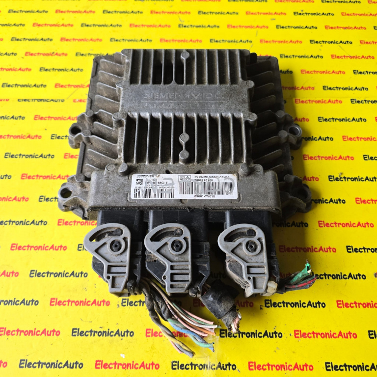 ECU Calculator Motor CITROEN C1, 5WS40168GT, SID805, 9662276280, 89661YV010,