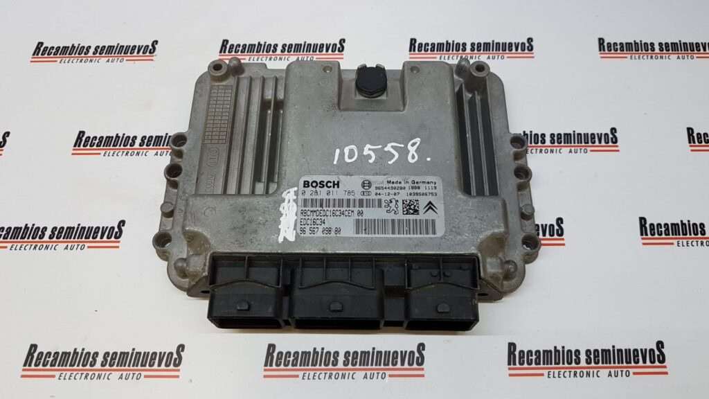ECU Calculator Motor CITROEN C3, 0281011785, EDC16C34, 9656709880, 9654490280,