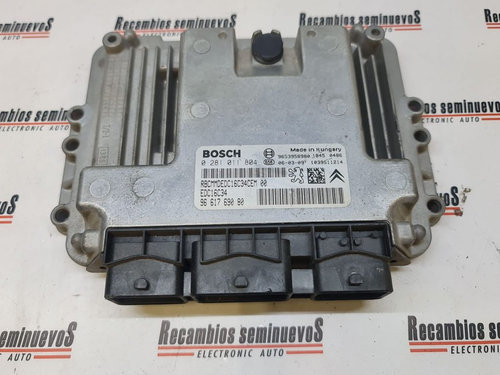 ECU Calculator motor Citroen C3, 0281011804, 9661769080,