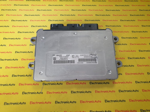 ECU Calculator Motor Citroen C3 1.4, SW 9665424480, 21586539-8A, HW 9651696680, J34P