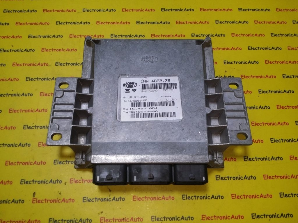 ECU Calculator motor Citroen C3 9648568480, IAW48P272