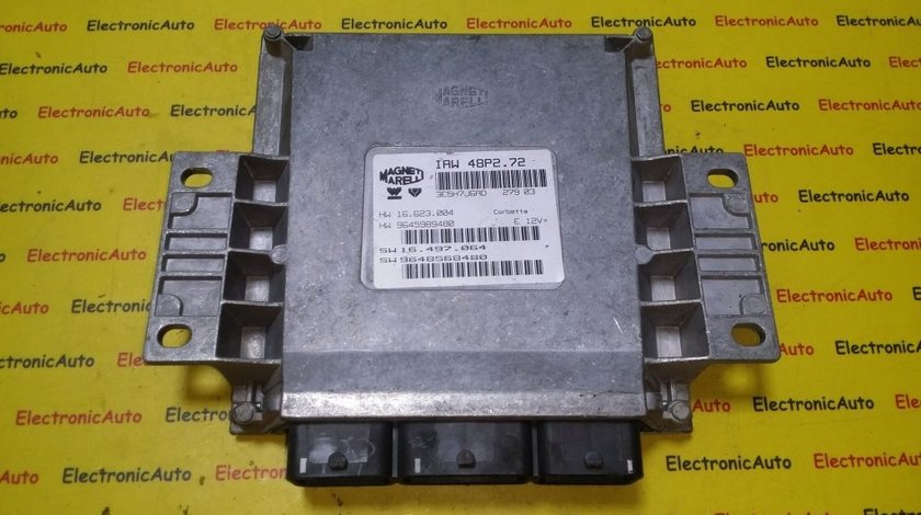 ECU Calculator motor Citroen C3 9648568480, IAW48P272