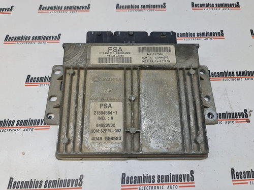 ECU Calculator motor Citroen C3, 9653342980, 9642222380