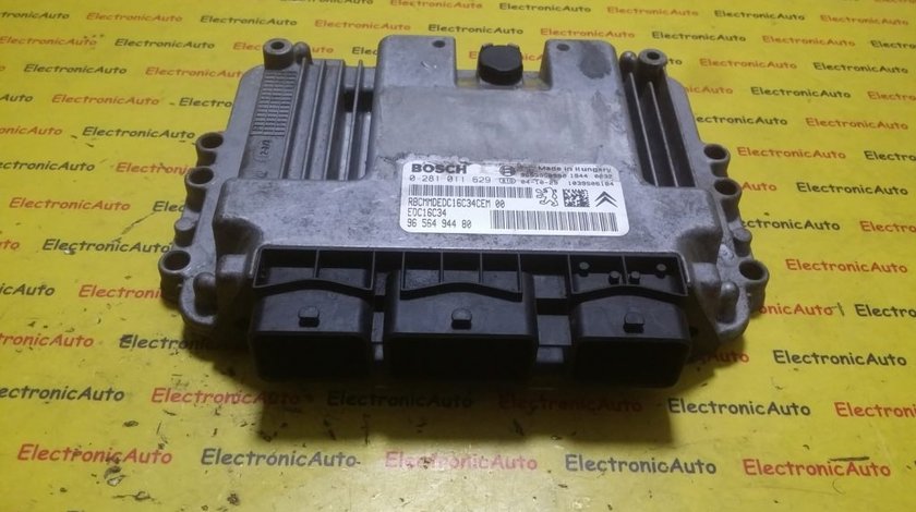 ECU Calculator motor Citroen C4 0281011629, 9656494480