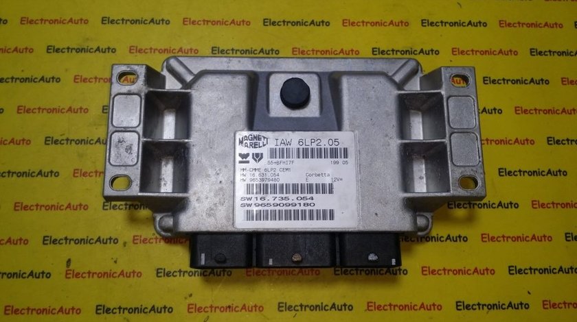 ECU Calculator motor Citroen C4 1.4 9659099180, IAW6LP205