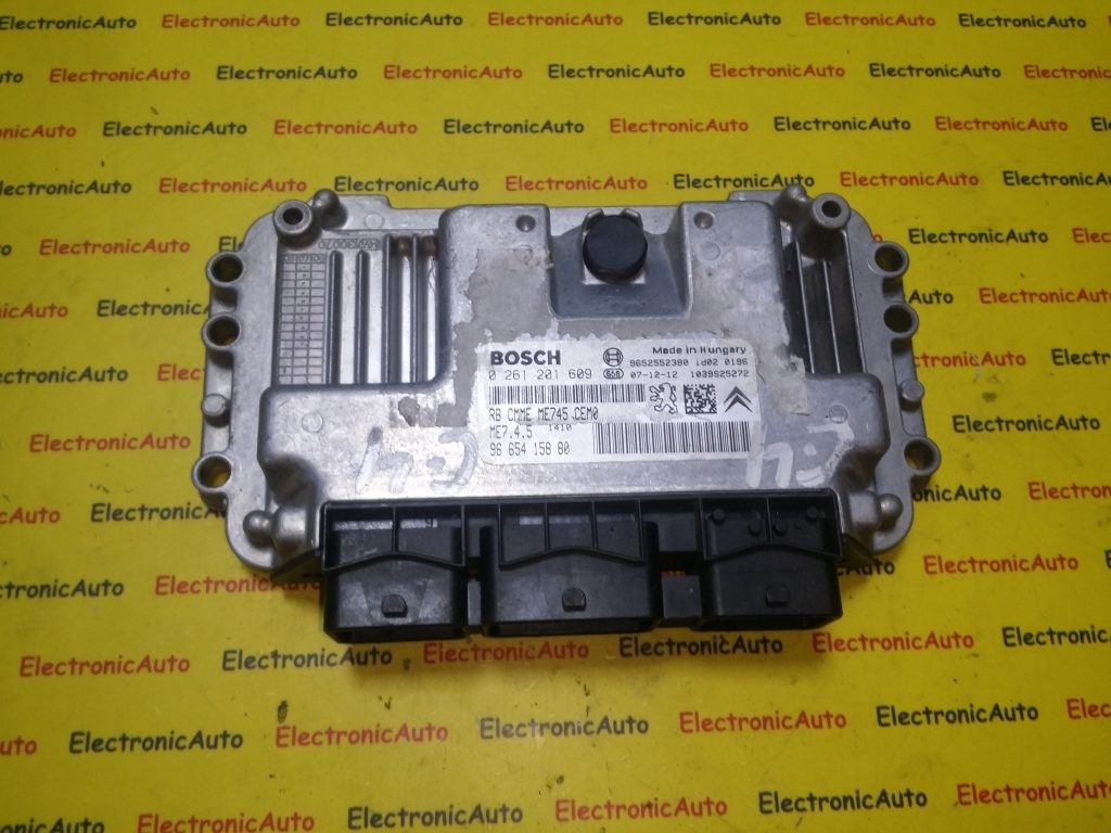ECU Calculator motor Citroen C4 1.6 0261201609, 9665415880