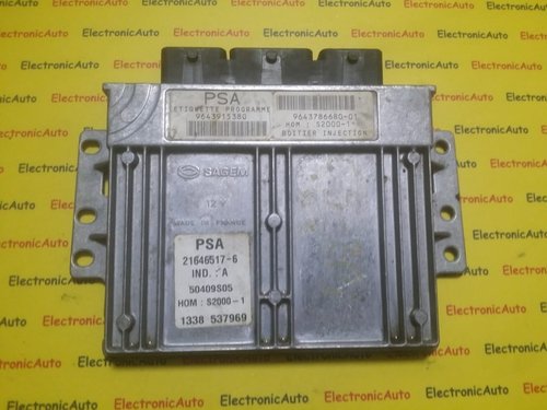 ECU Calculator motor Citroen C5 1.8 9643786680, 964378668001