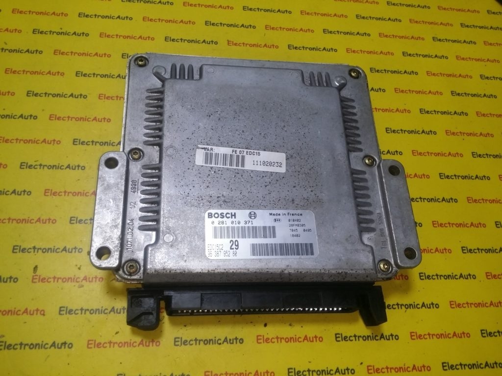ECU Calculator motor Citroen C5 2.2HDI 0281010371, 9638795280