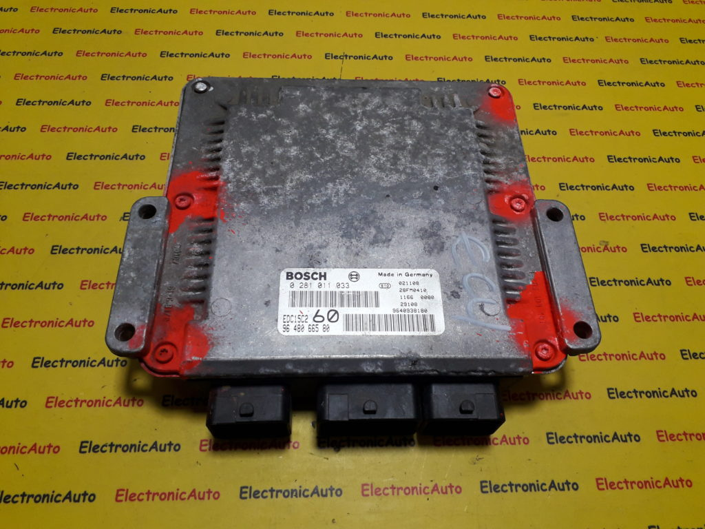 ECU Calculator motor Citroen C5 2.2HDI 0281011033, 9648066580