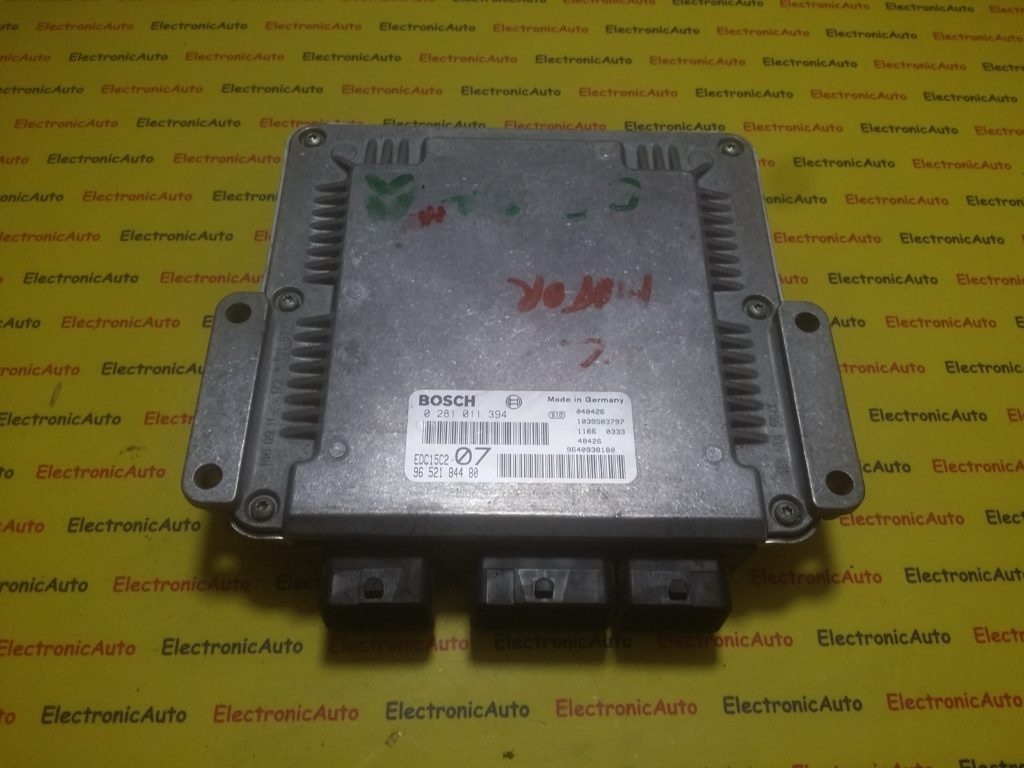 ECU Calculator motor Citroen C5 2.2HDI 0281011394, 9652184480