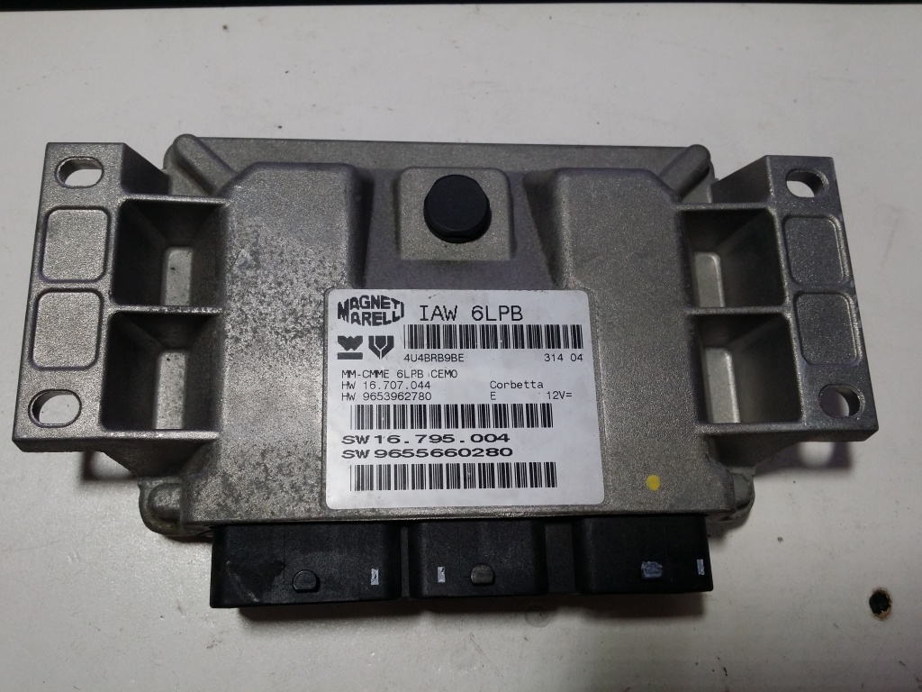 ECU Calculator motor CITROEN C5 IAW6LPB 9653962780