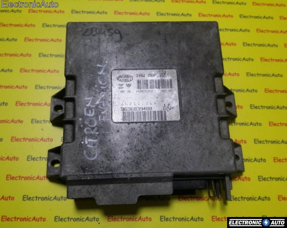 ECU Calculator motor Citroen Evasion 9636839480 IAW08P22