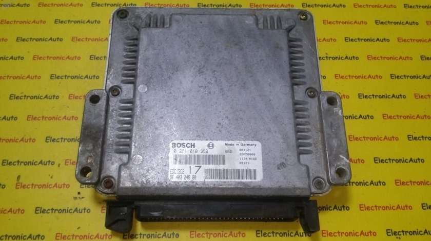 ECU Calculator motor Citroen Jumpy 2.0 hdi 0281010359, 9640324880