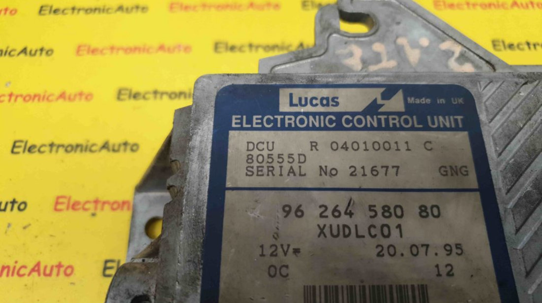 ECU Calculator Motor Citroen Xantia, Peugeot 406 2.1, 9626458080, R04010011C, XUDLC01