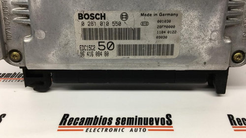 ECU Calculator motor Citroen Xsara, 0281010550, 9641608480,