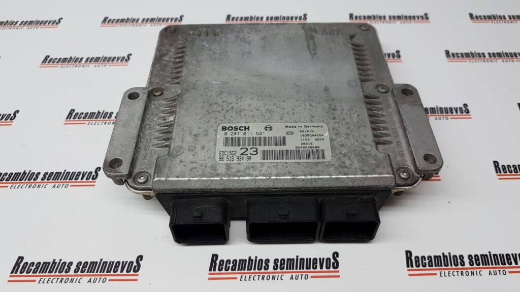 ECU Calculator Motor CITROEN XSARA, 0281011521, EDC15C223, 9651593480, 9640938680,