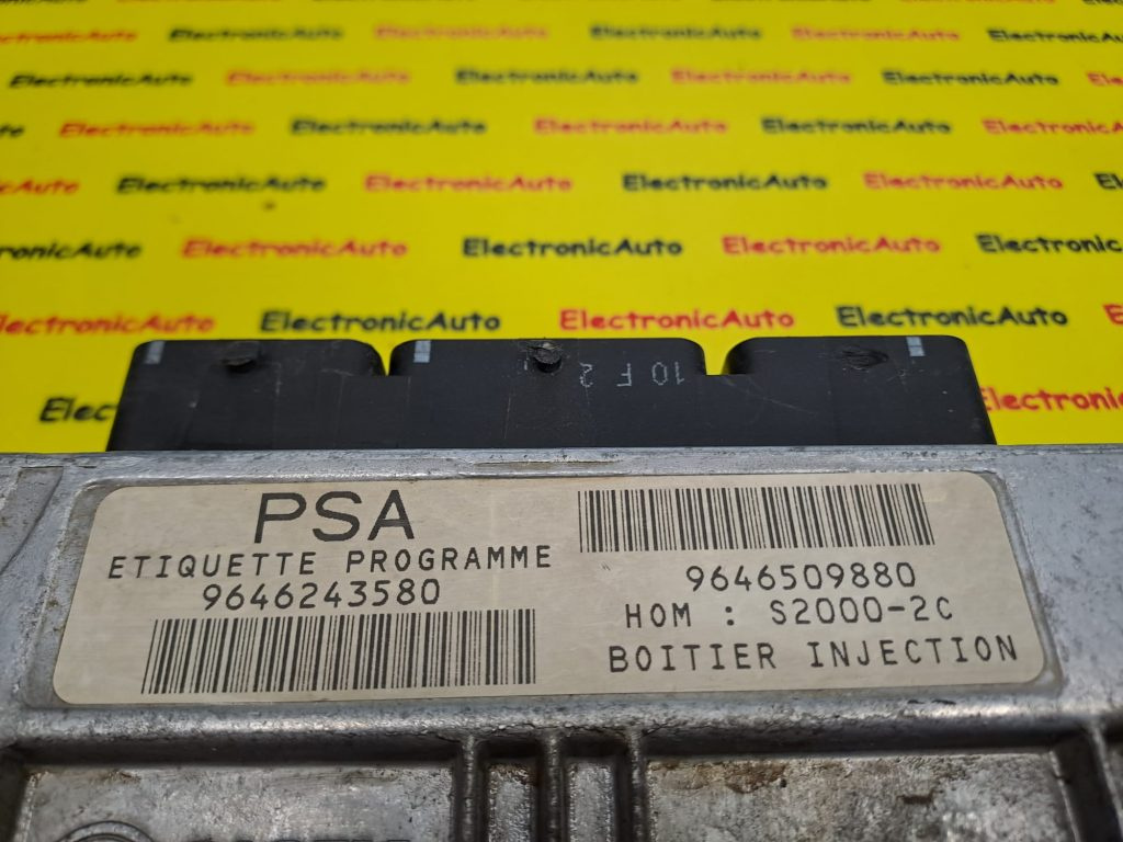 ECU Calculator motor Citroen Xsara 1.4 9646243580, 9646509880