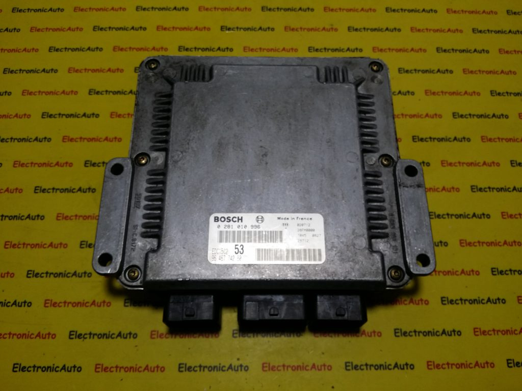 ECU Calculator motor Citroen Xsara Picasso 2.0 hdi 0281010996, 9646774280