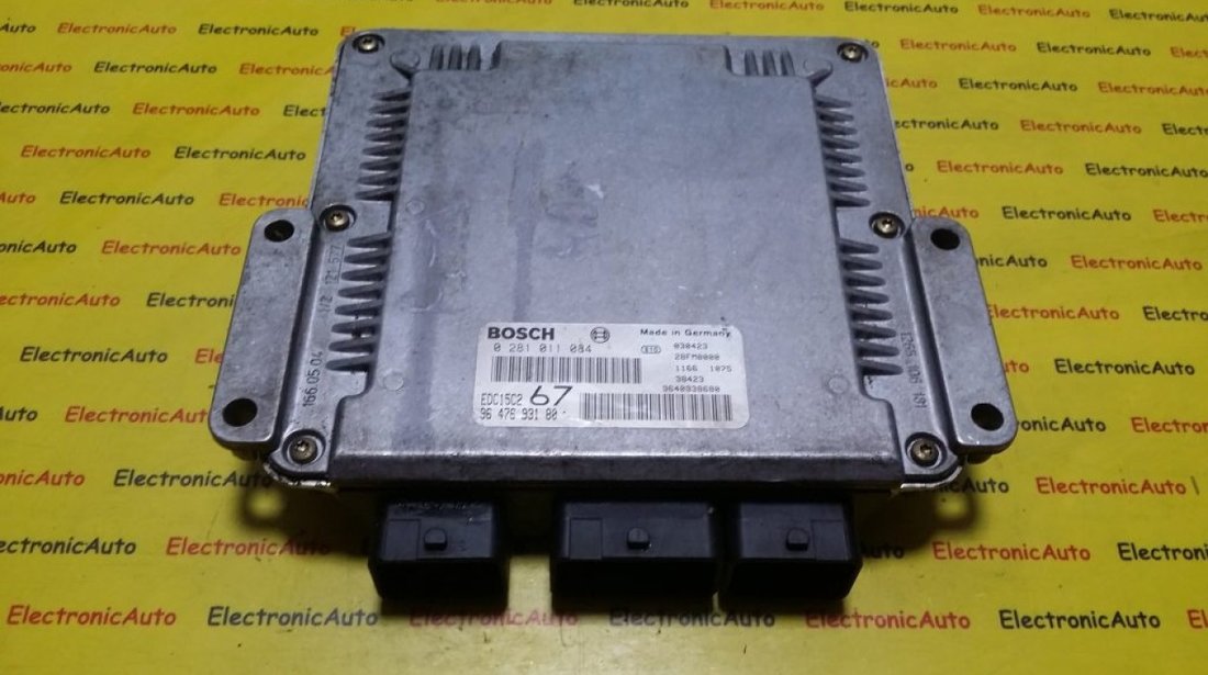 ECU Calculator motor Citroen Xsara Picasso 2.0 hdi 0281011084, 9647693180